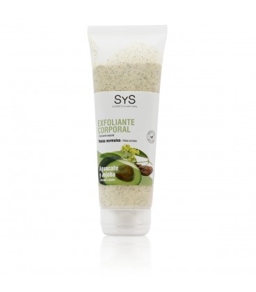 Exfoliante Corporal SyS 250ml Aguacate y Jojoba