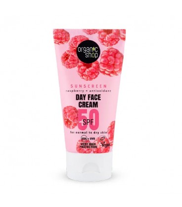 Sunscreen Day Face Cream Normal Dry Skin Spf50 | 50ML Protección solar hidratante