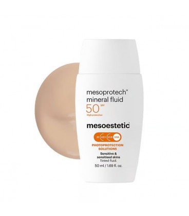 mesoprotech® mineral fluid protector solar para piel sensible  PHOTOPROTECTION SOLUTIONS