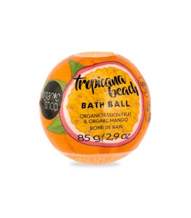BOMBA DE BAÑO DE MARACUYA ORGÁNICA Y MANGO ORGÁNICO PLAYA TROPICANA