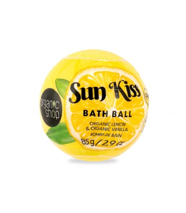 BOMBA DE BAÑO BAÑO ORGÁNICO LIMÓN Y VAINILLA ORGÁNICA BESO DE SOL