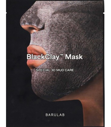 7-in-1 Total Solution Black Clay Mask - Barulab, 30gr