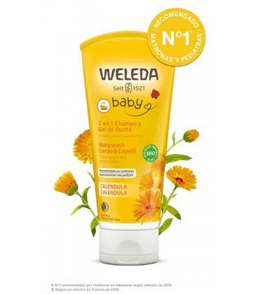Champú y Gel de Ducha de Caléndula